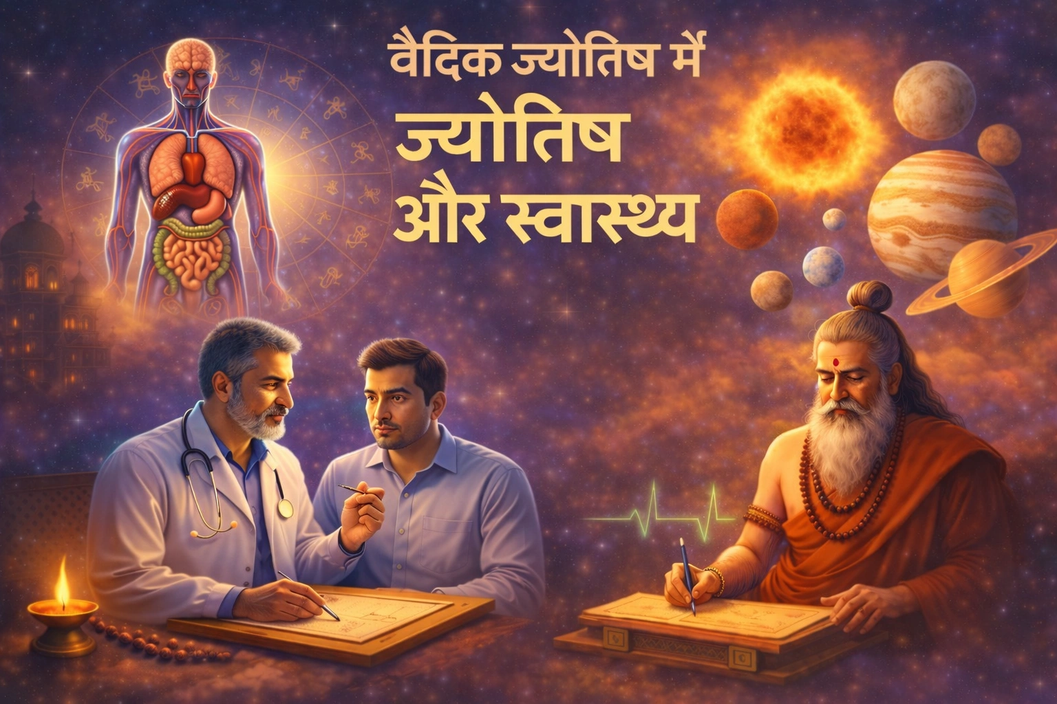 वैदिक ज्योतिष में ज्योतिष और स्वास्थ्य