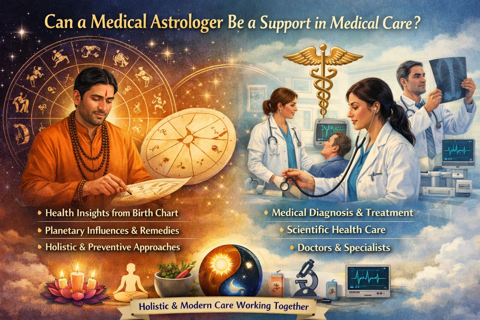 Can a Medical Astrologer Be a Support in Medical Care?